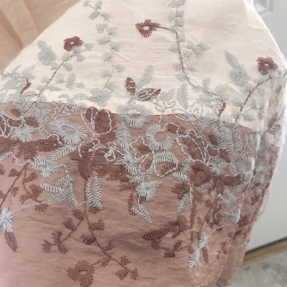 New EDGE Design by MINE Embroidered SUNDRESS Anthropology NWT - Picture 9 of 11
